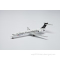 Scale 1/200 Spanair Md-87 Star Alliance Model Zinc Alloy Metal Die-Cast Model in Length 21cm and Width 16.5cm for Premium High-End Aircraft Gifts